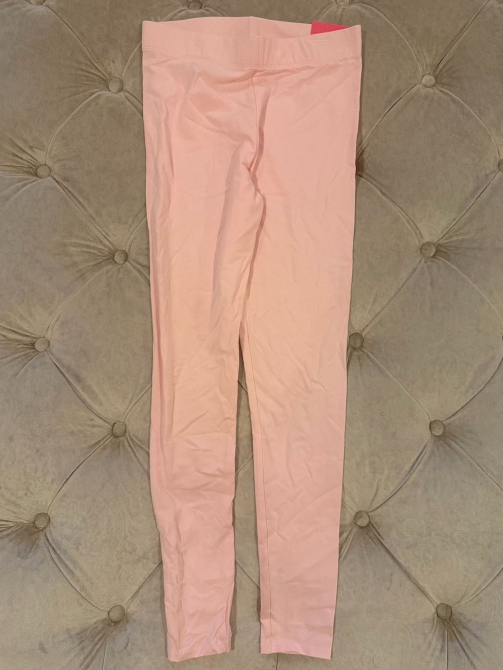 Isaac Mizrahi New York Kids Pink Leggings Size 10/12 New With Tags